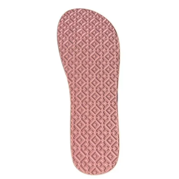 Tory Burch Wedge Flip Flops Sandals Seashell Pink Size 11 - Picture 8 of 16